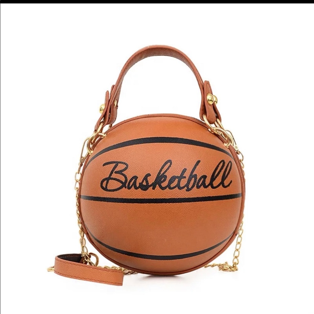 ☄️2 LEFT ☄️ Cute Ball Basketball Purse Bag Handbag For Ladies